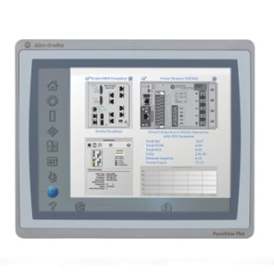 AB 2711P-RP9DK PLC モジュール パネルView Plus 6 700-1500 ロジック モジュール